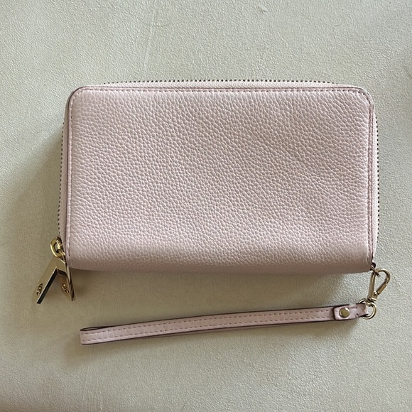 Leather Pink Kate Spade Wallet Clutch - Picture 6 of 6